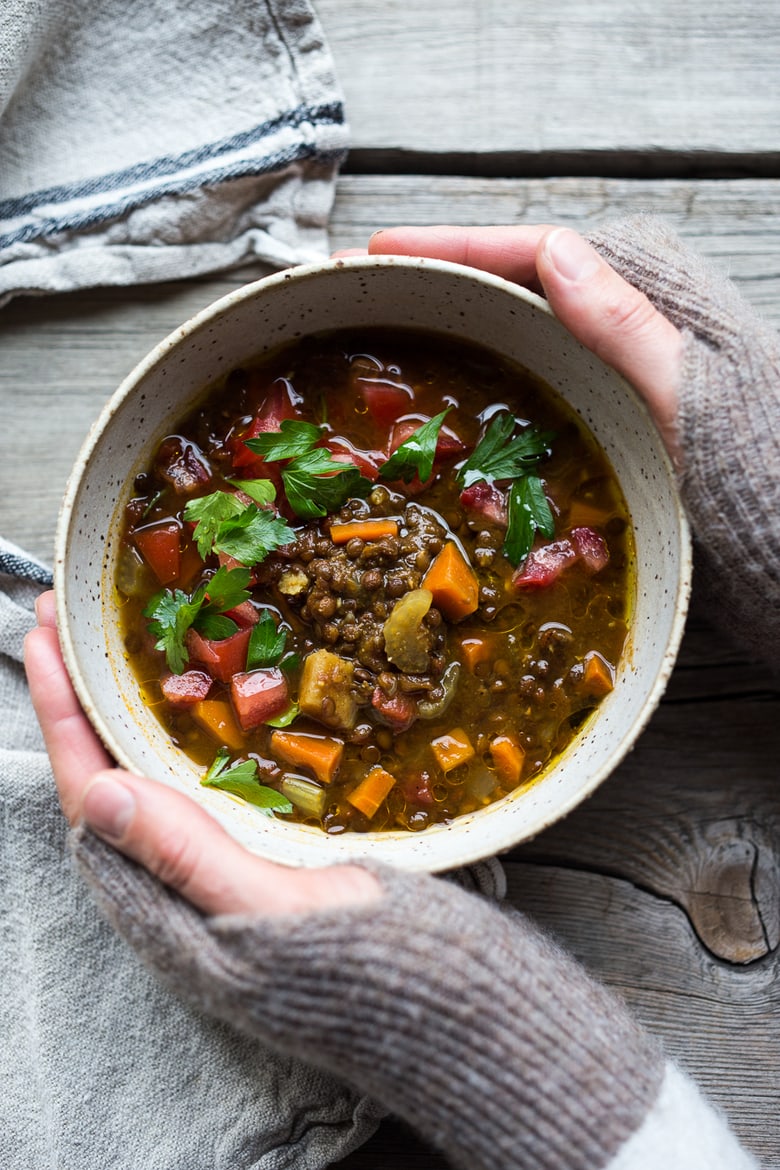 Healthy vegan food